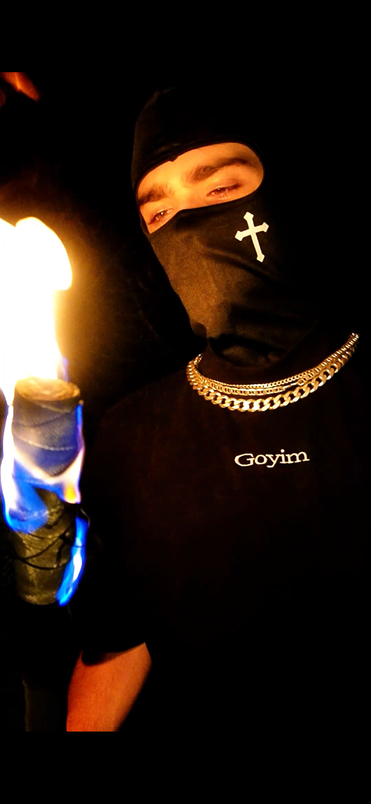 GOYIM - EMBROIDERED OVERSIZED TEE | SHRED THREADS