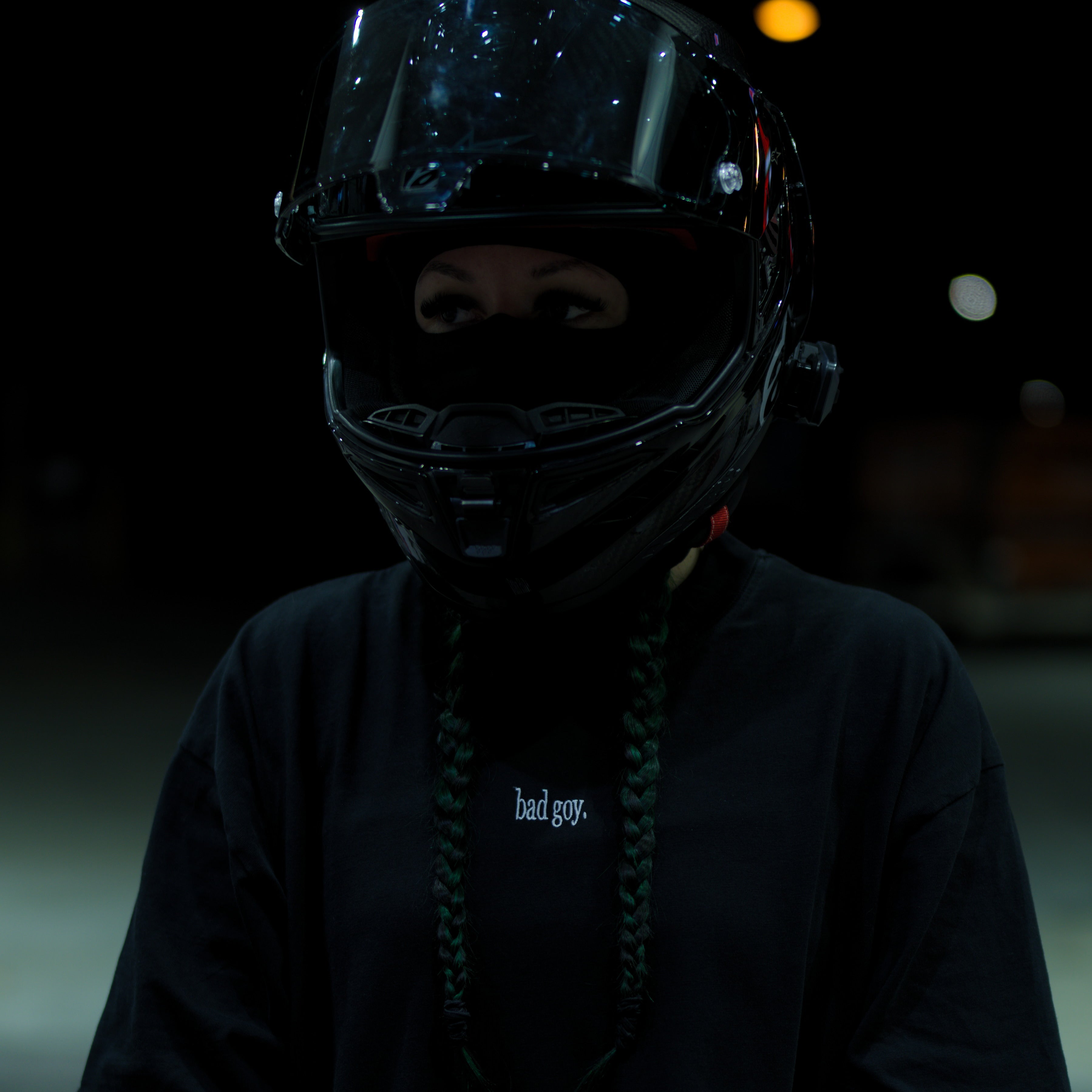 BAD GOY - EMBROIDERED OVERSIZED TEE | SHRED THREADS