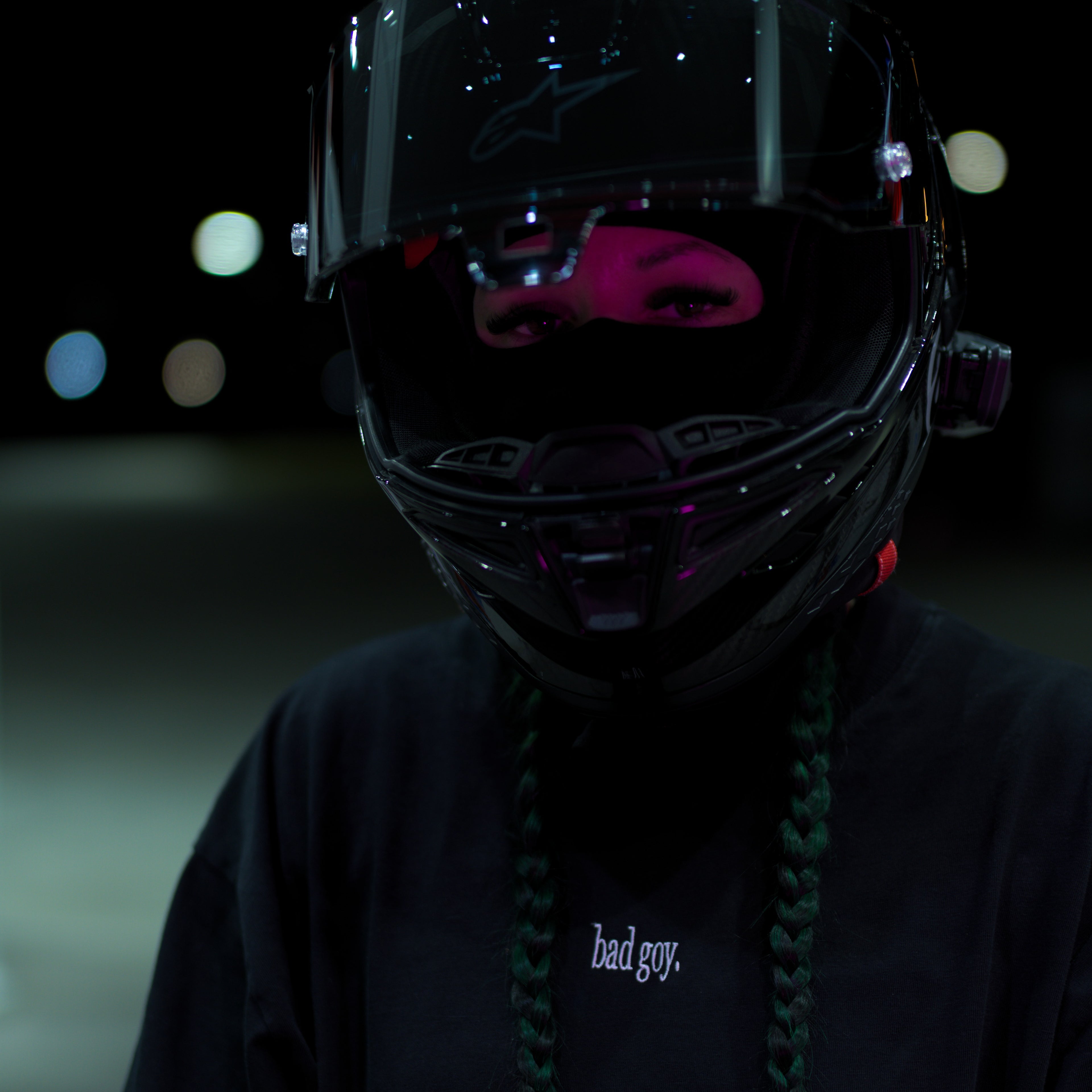BAD GOY - EMBROIDERED OVERSIZED TEE | SHRED THREADS