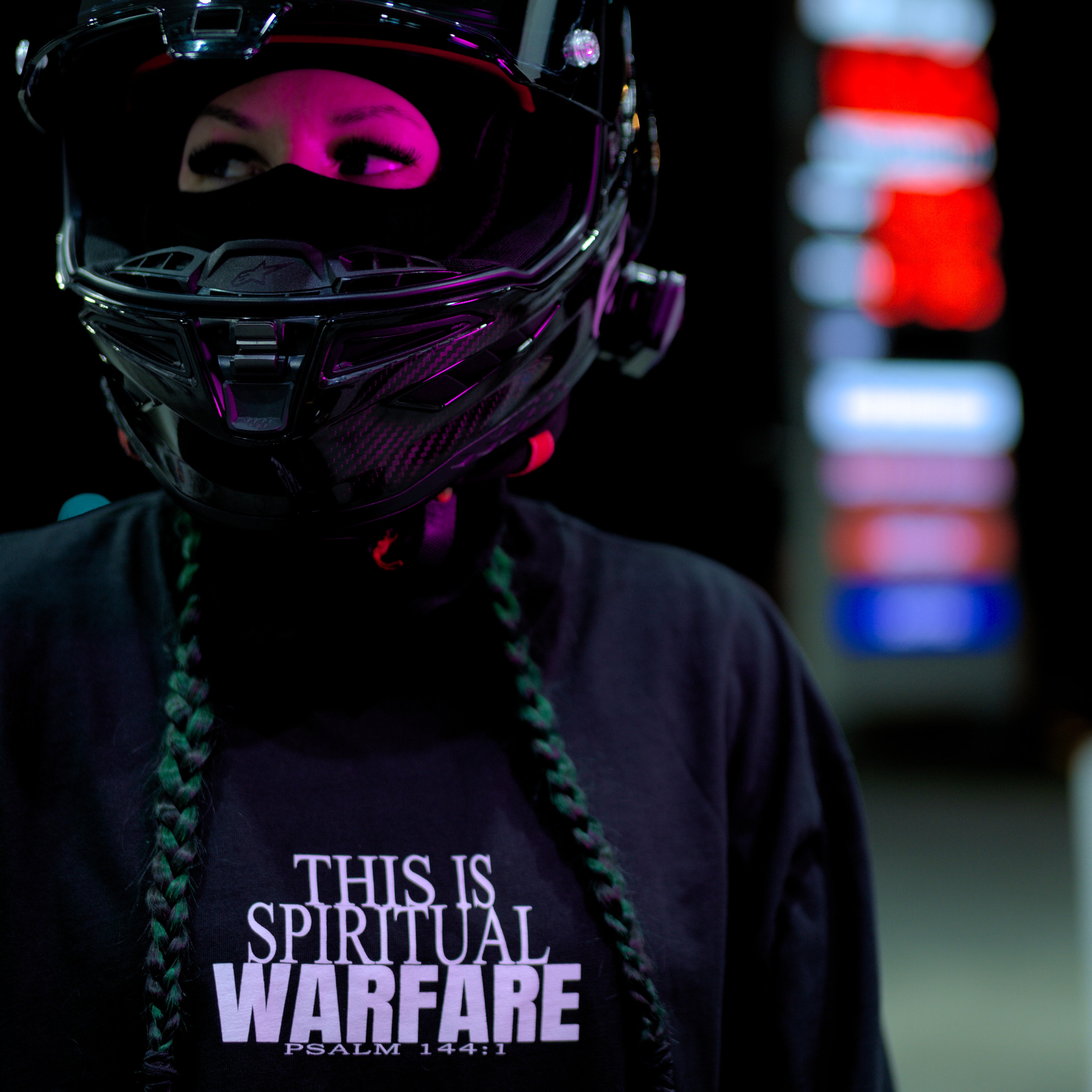 THIS IS SPIRITUAL WARFARE - OVERSIZED TEE | SHRED THREADS