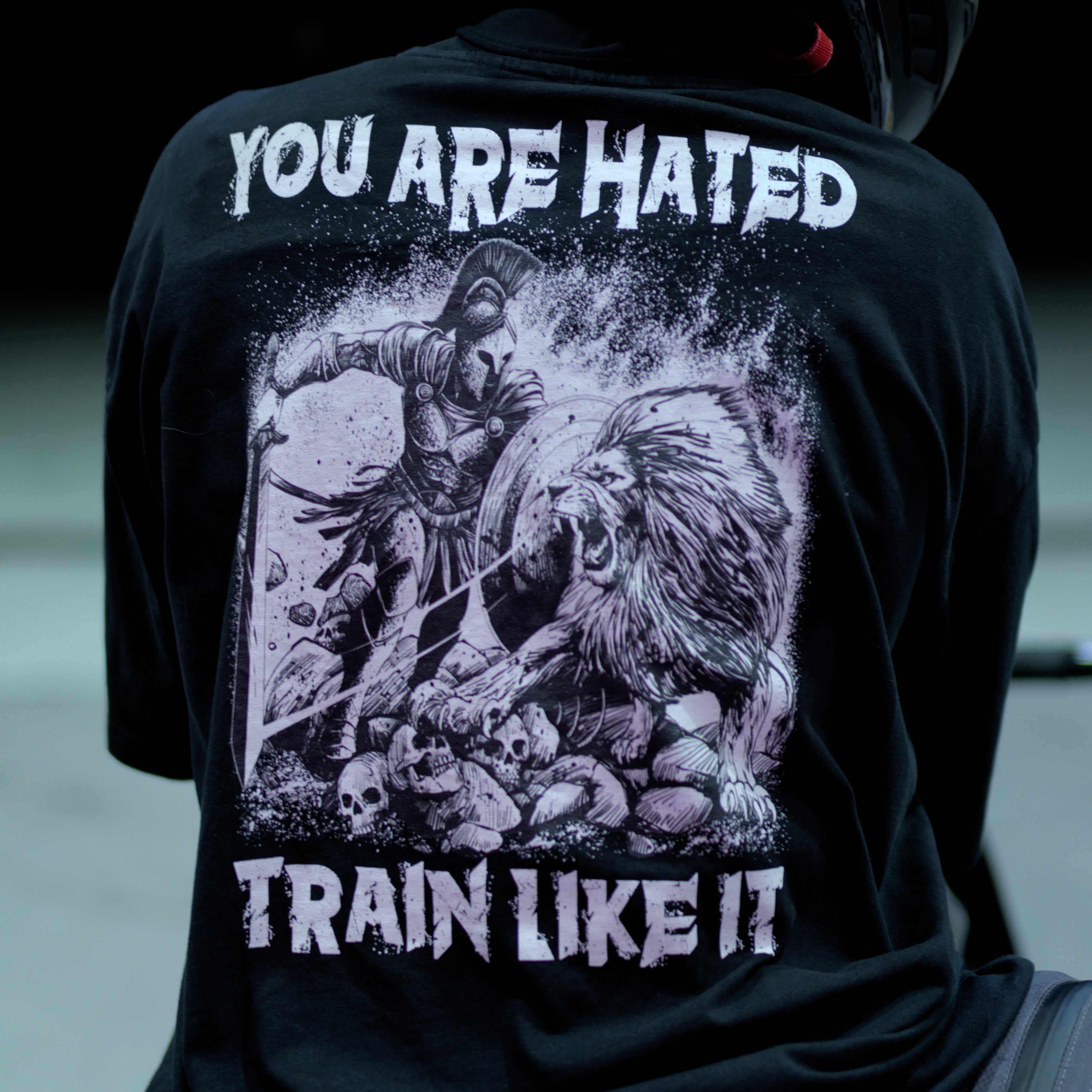 YOU ARE HATED. TRAIN LIKE IT - OVERSIZED TEE | SHRED THREADS