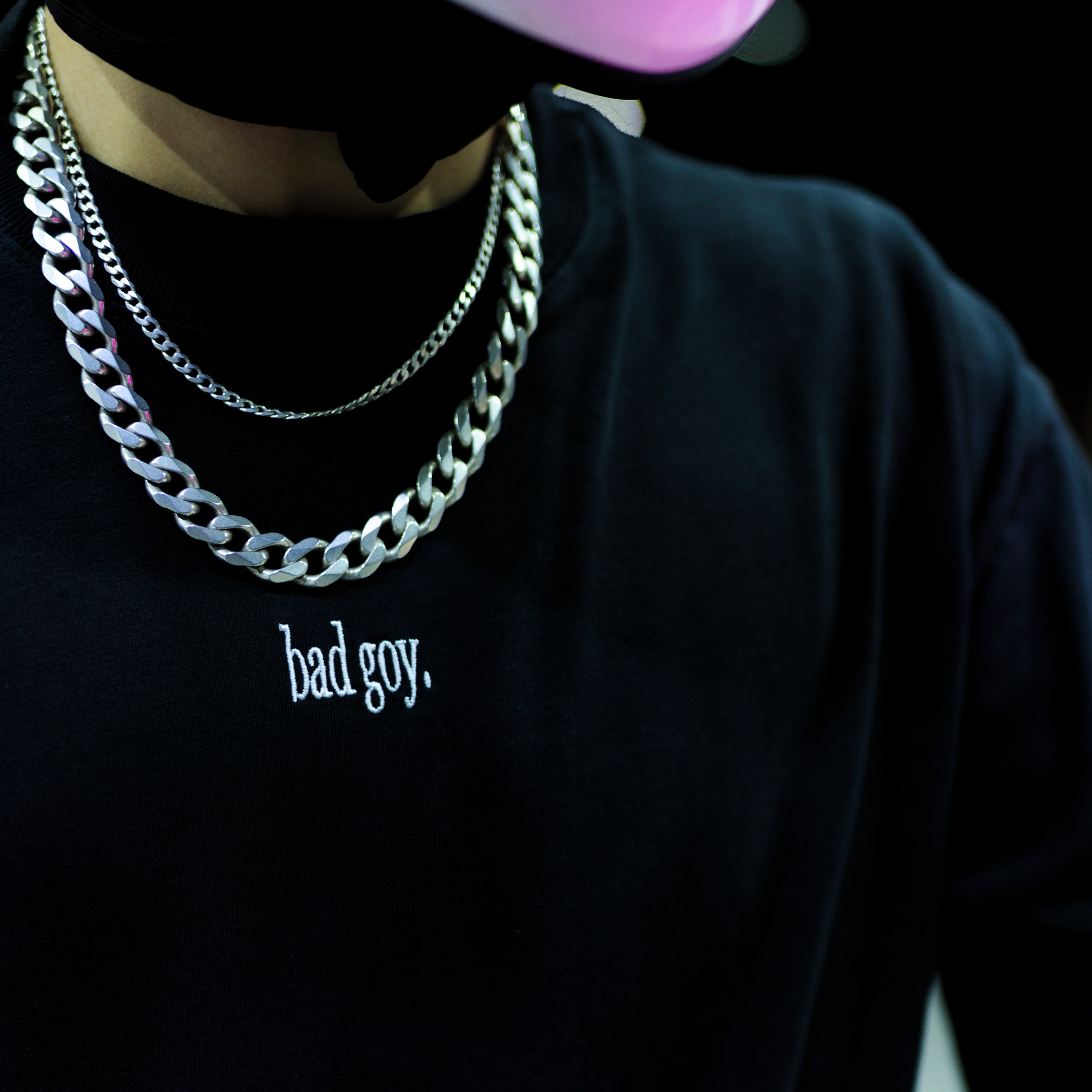 BAD GOY - EMBROIDERED OVERSIZED TEE | SHRED THREADS