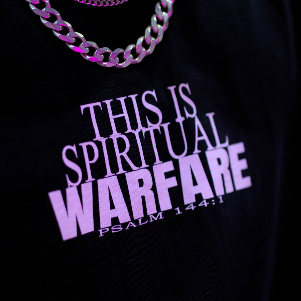 THIS IS SPIRITUAL WARFARE - OVERSIZED TEE | SHRED THREADS