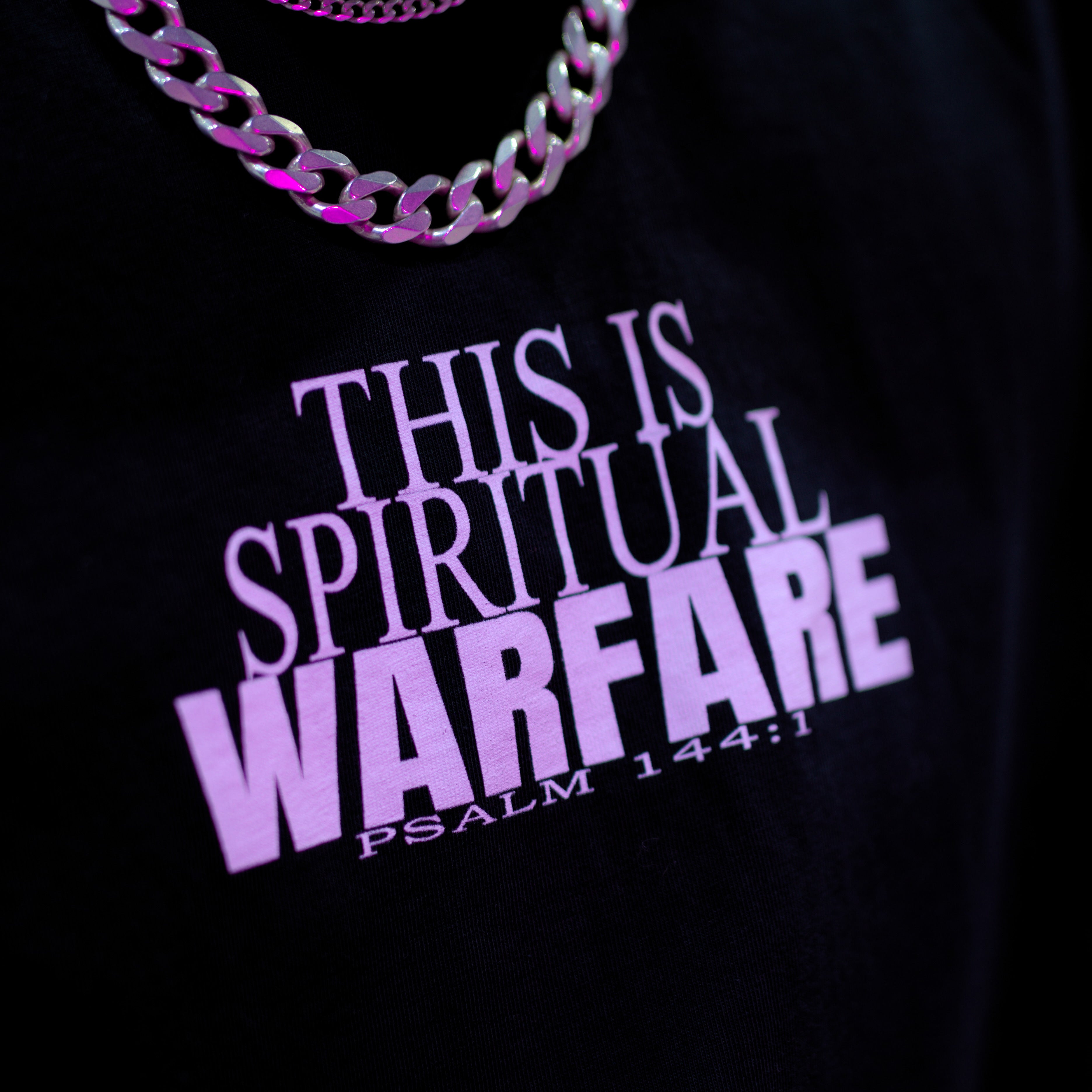 THIS IS SPIRITUAL WARFARE - OVERSIZED TEE | SHRED THREADS