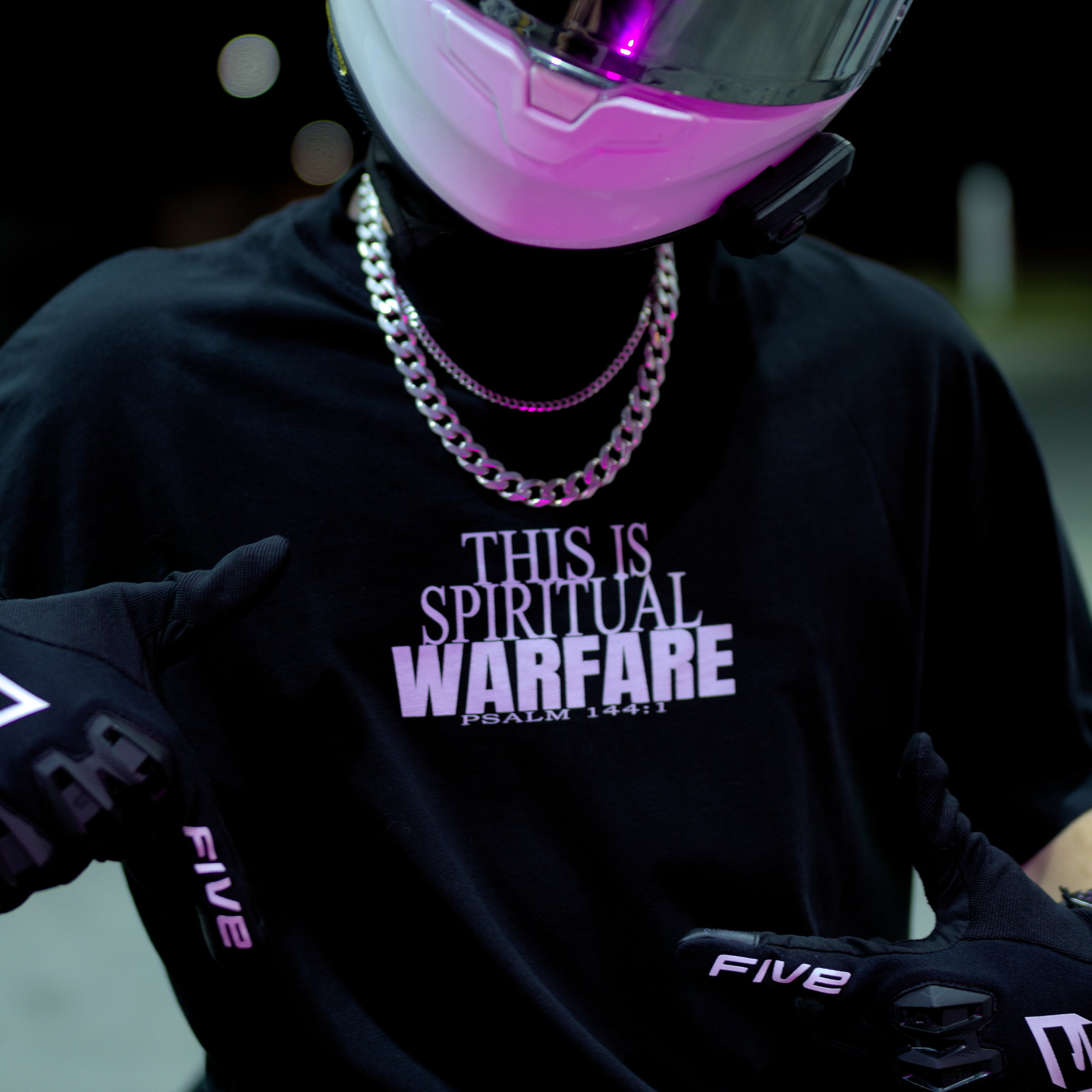 THIS IS SPIRITUAL WARFARE - OVERSIZED TEE | SHRED THREADS