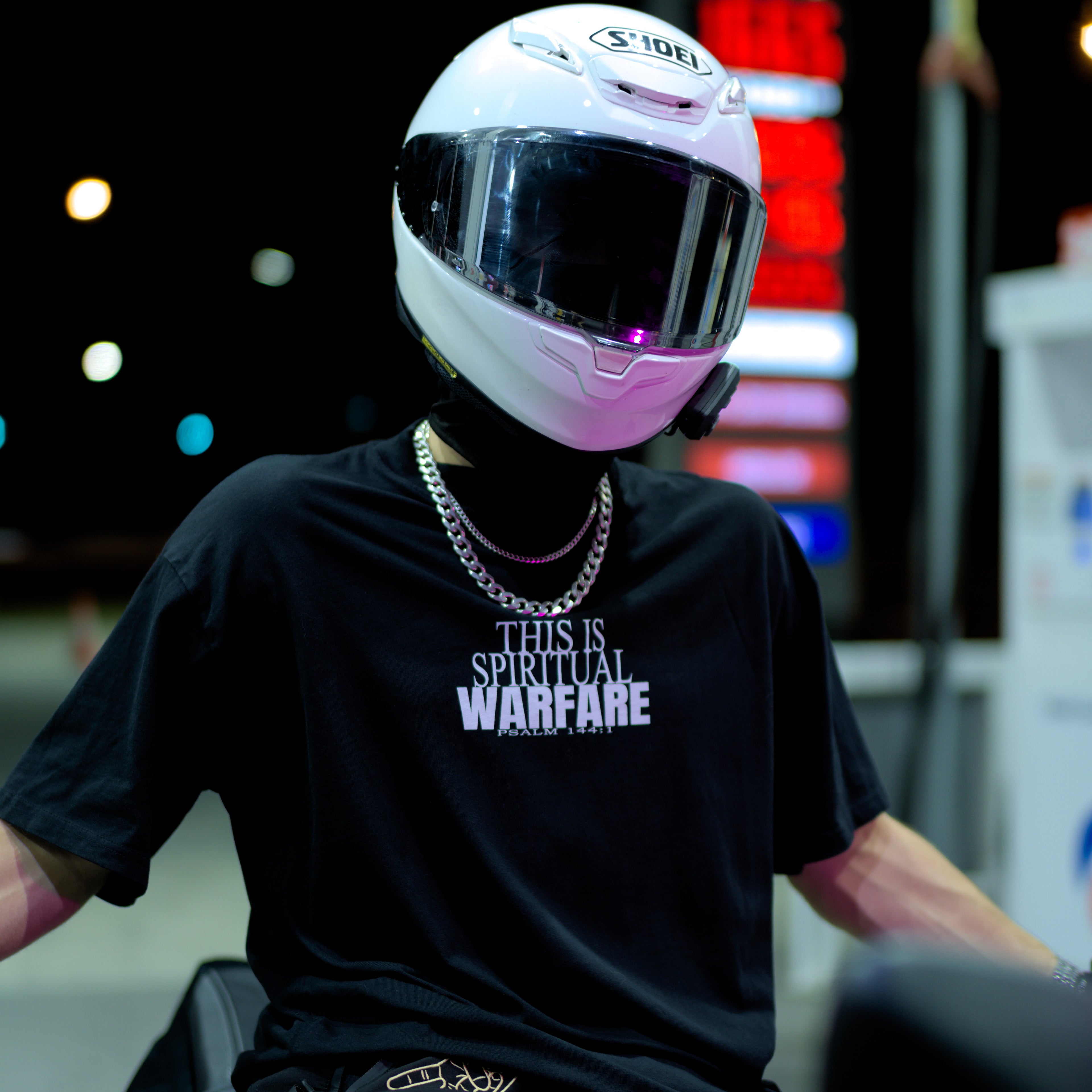 THIS IS SPIRITUAL WARFARE - OVERSIZED TEE | SHRED THREADS
