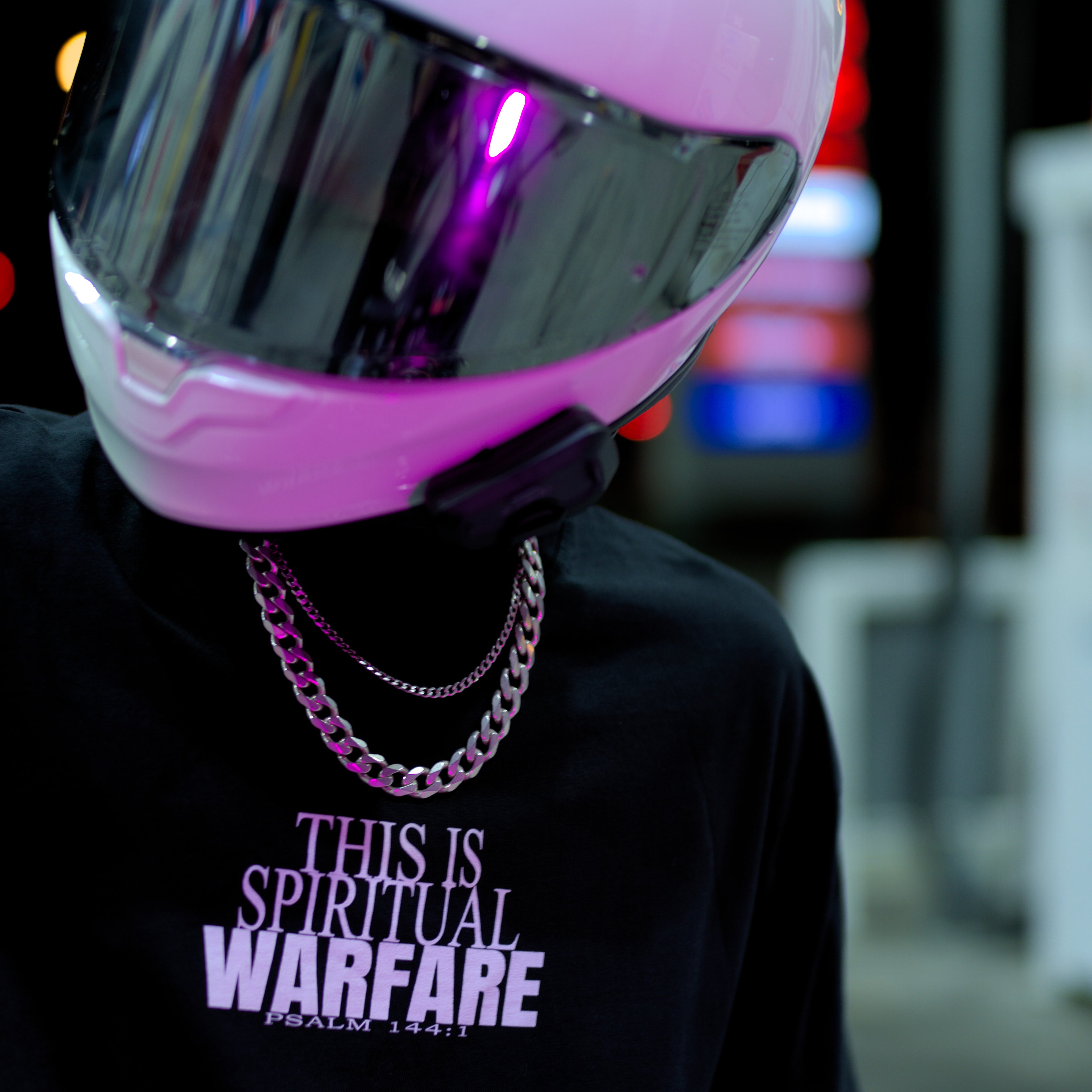 THIS IS SPIRITUAL WARFARE - OVERSIZED TEE | SHRED THREADS