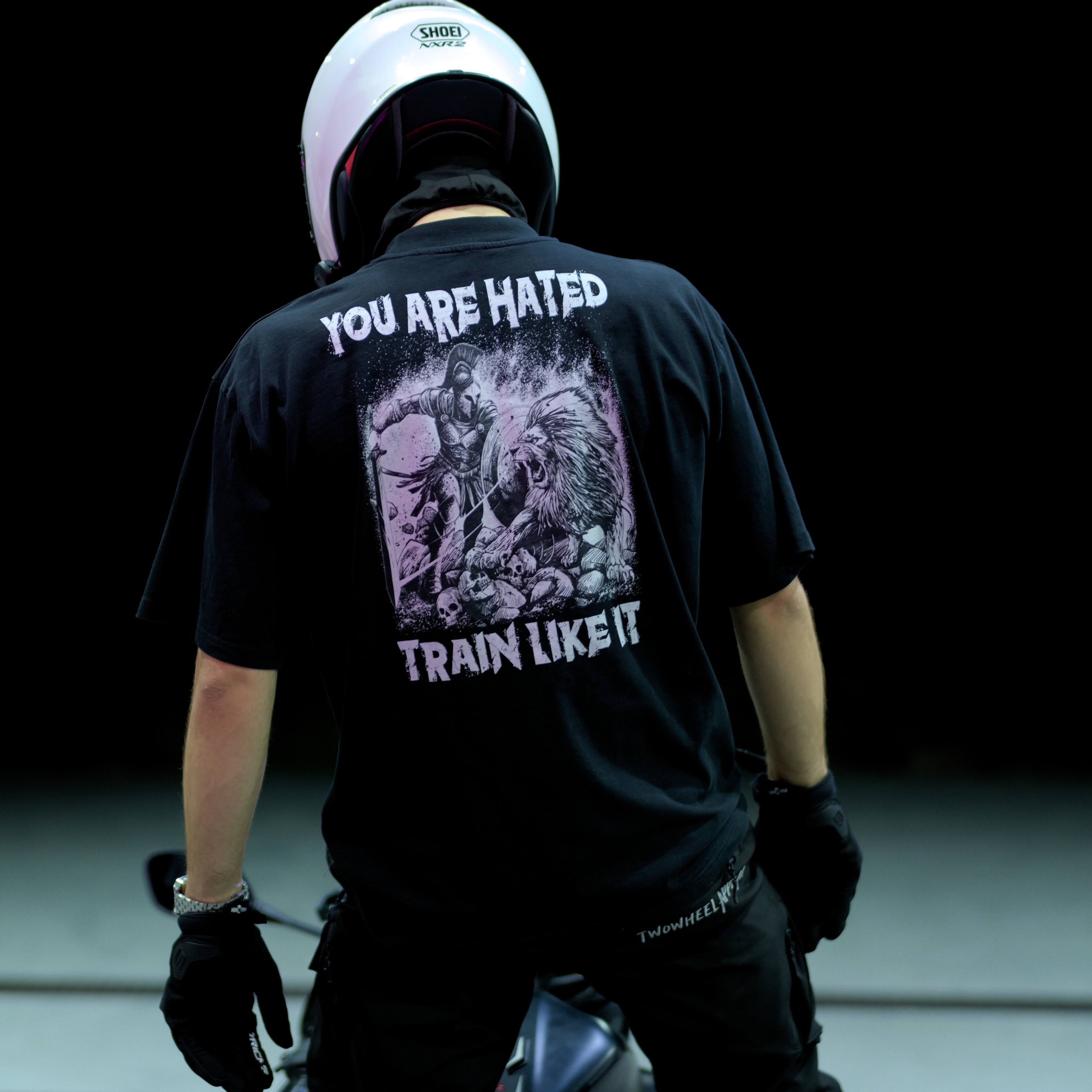 YOU ARE HATED. TRAIN LIKE IT - OVERSIZED TEE | SHRED THREADS