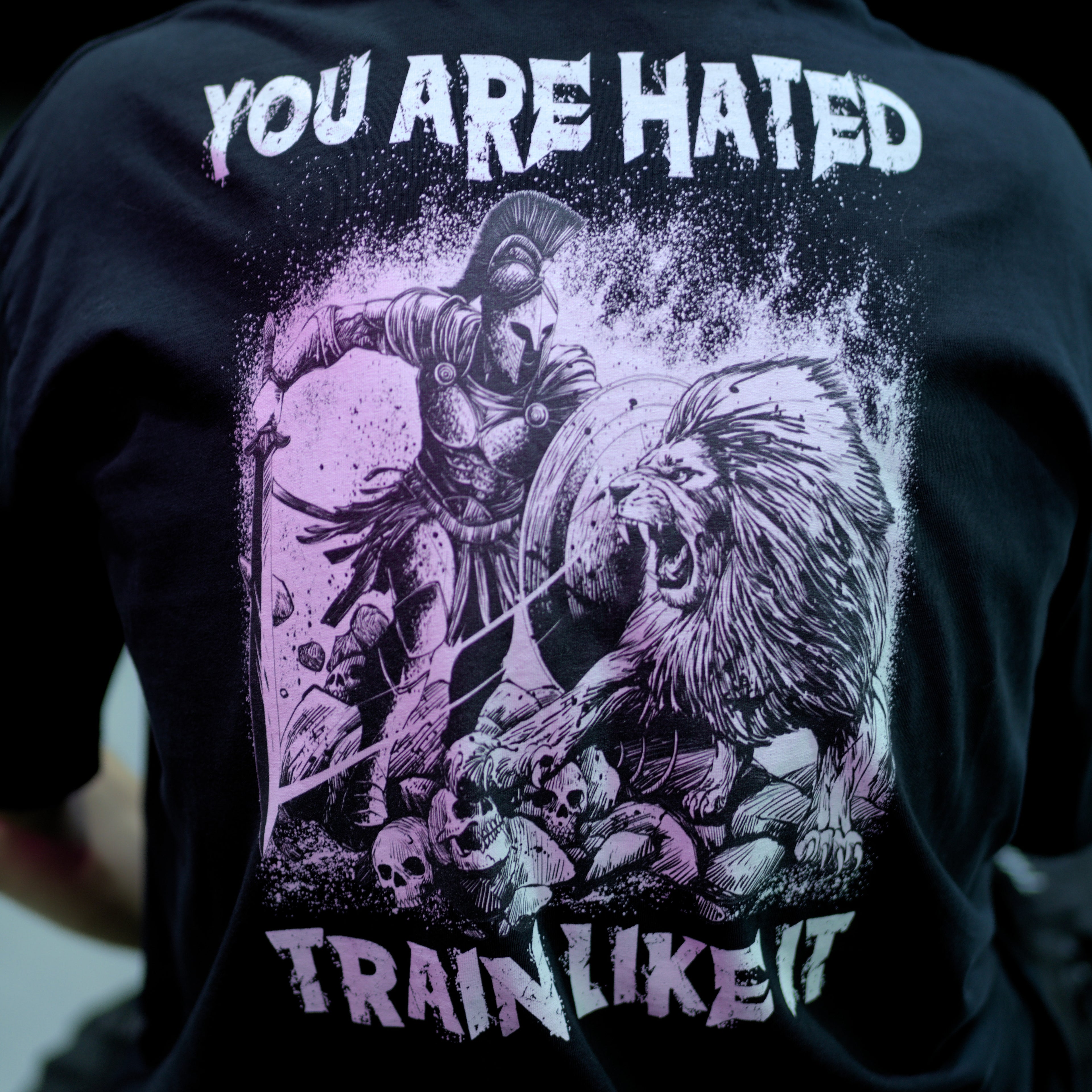 YOU ARE HATED. TRAIN LIKE IT - OVERSIZED TEE | SHRED THREADS