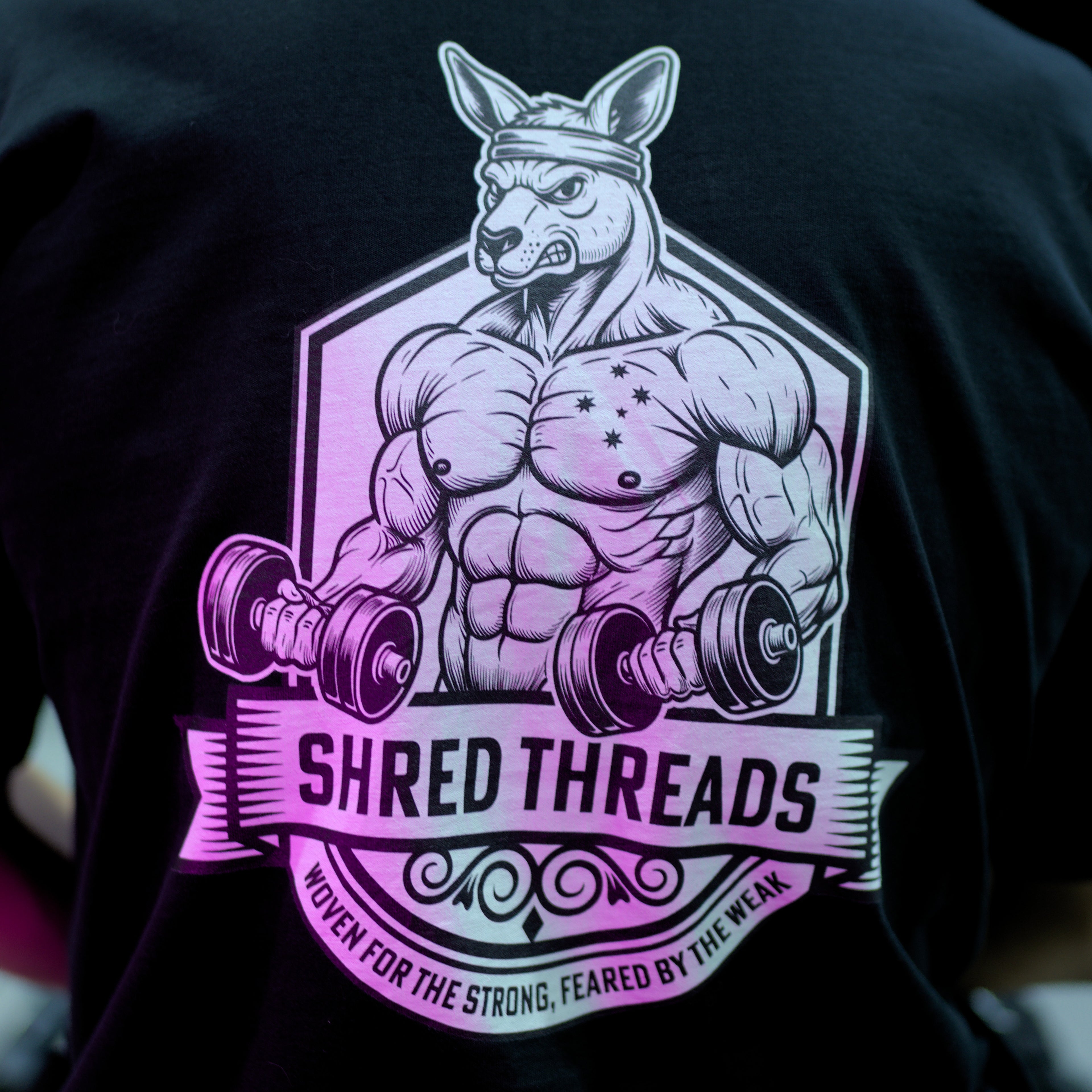 BOXING KANGAROO - OVERSIZED TEE | SHRED THREADS