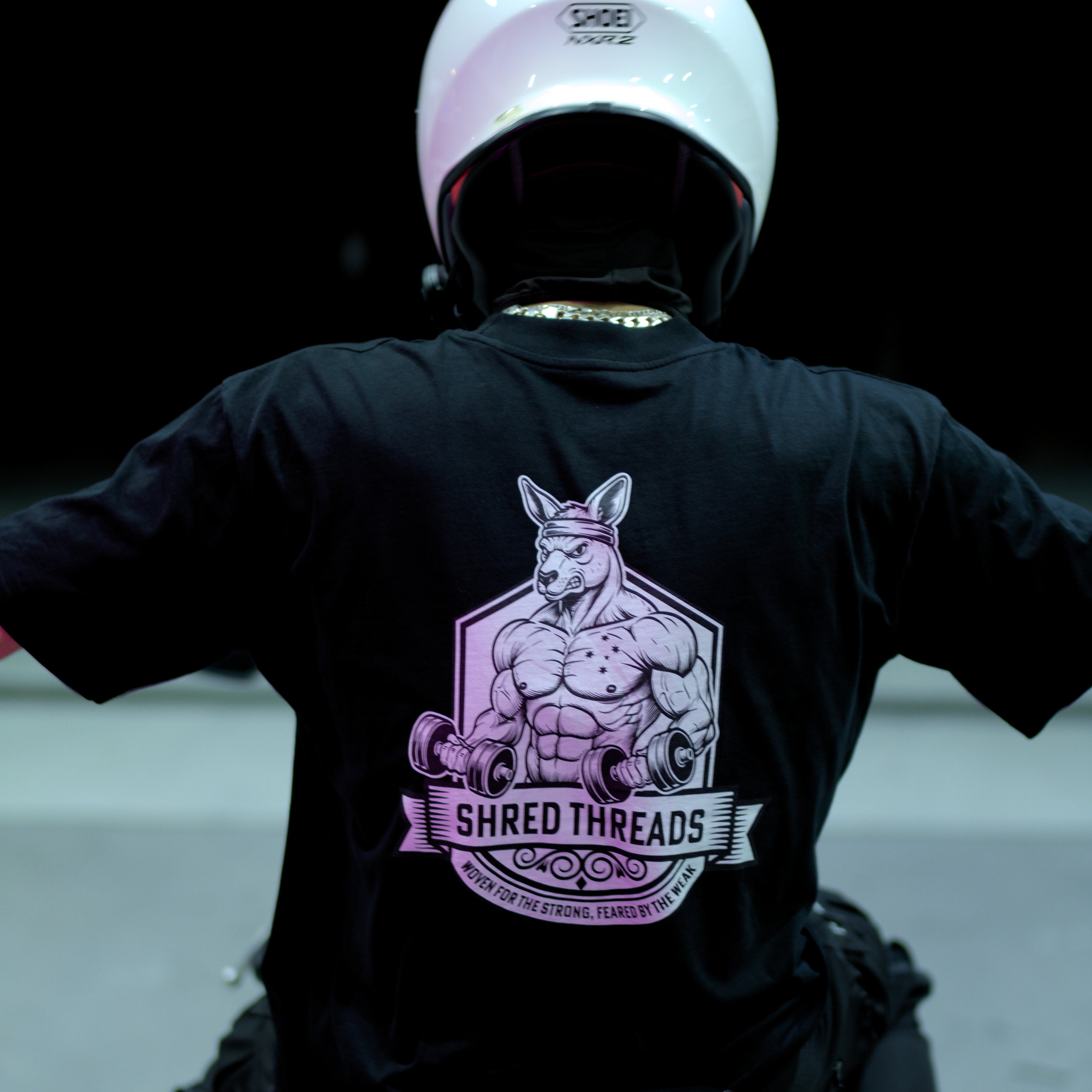 BOXING KANGAROO - OVERSIZED TEE | SHRED THREADS